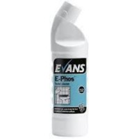 Evans E-phos - Multi Surface Phosphoric Acid Cleaner & Sanitiser 6 x 1 Litre